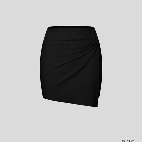 HALARA Black High Waist Women's Shorts - Picture 7 of 10